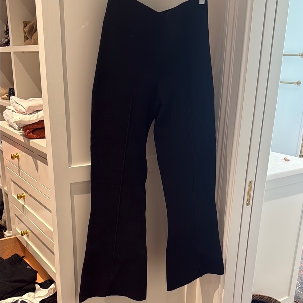 Black Wide-Leg Pants